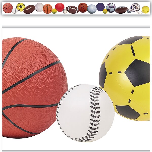 TCR60586 Sports Straight Border Trim Image