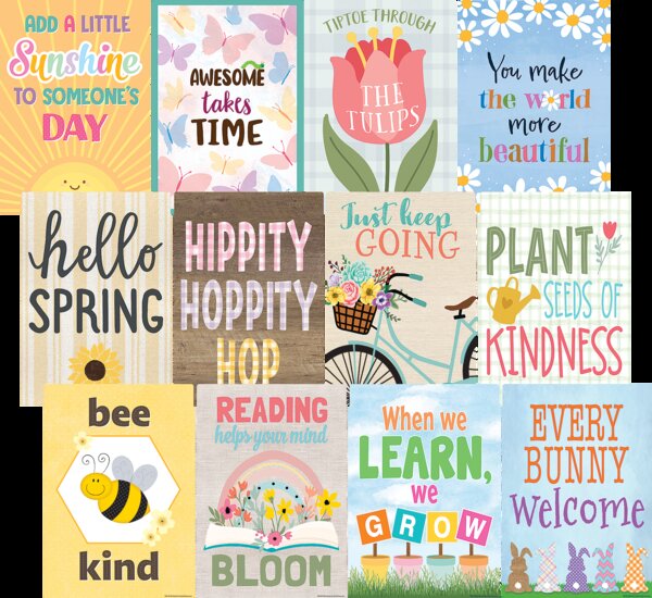 TCR6111 Spring Small Poster Pack Image