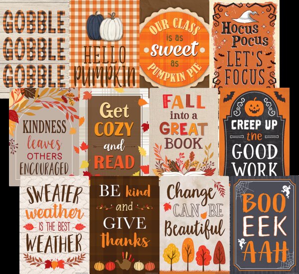 TCR6112 Fall Small Poster Pack Image