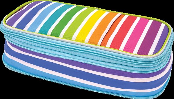 TCR6125 Colorful Stripes Pencil Case Image