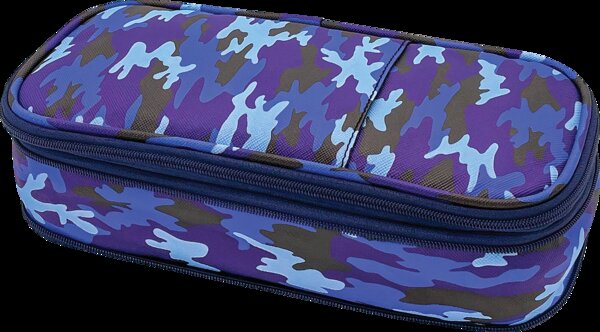 TCR6126 Blue Camo Pencil Case Image