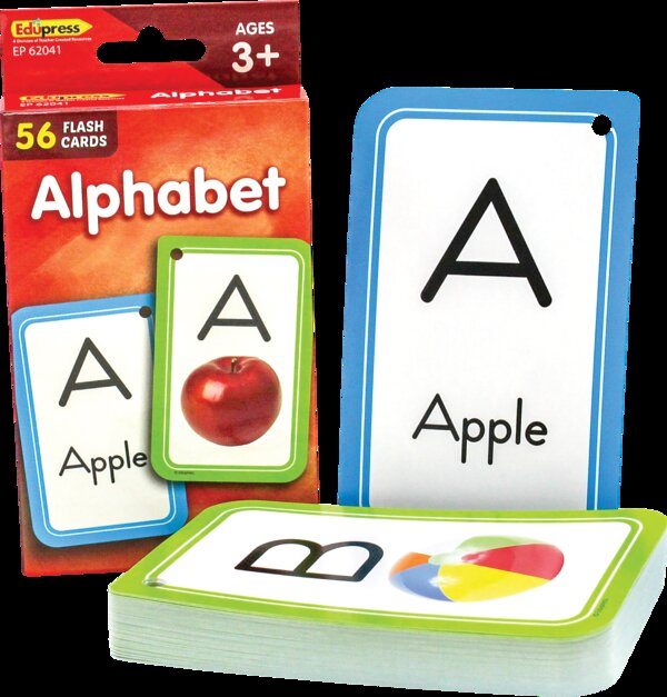 TCR62041 Alphabet Flash Cards Image