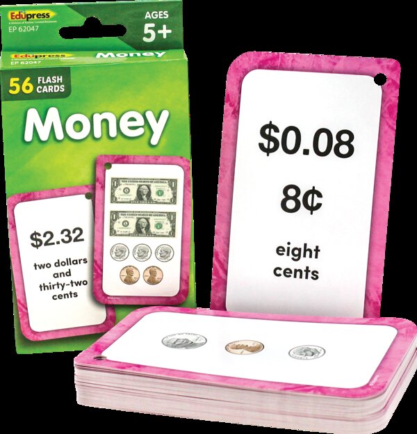 TCR62047 Money Flash Cards Image