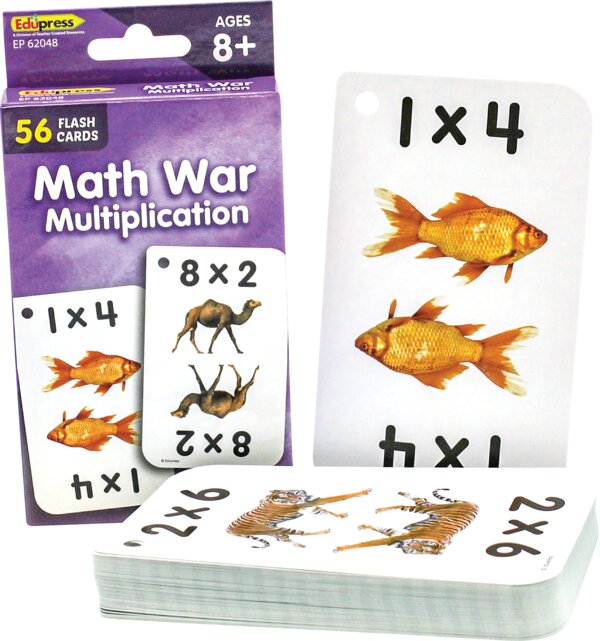 Math War Multiplication Flash Cards - TCR62048 | Teacher Created Resources