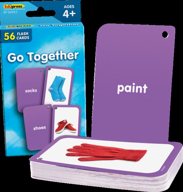 TCR62052 Go Together Flash Cards Image