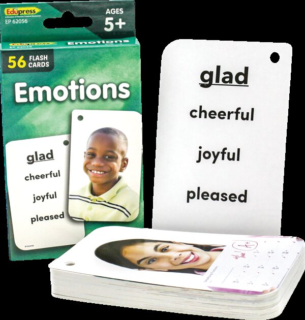 TCR62056 Emotions Flash Cards Image