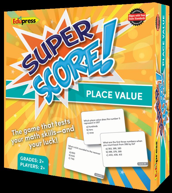 TCR62084 Super Score Game Place Value Grades 2-3 Image