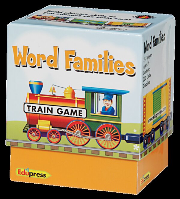 TCR62595 Phonics Train Game: Word Families Image