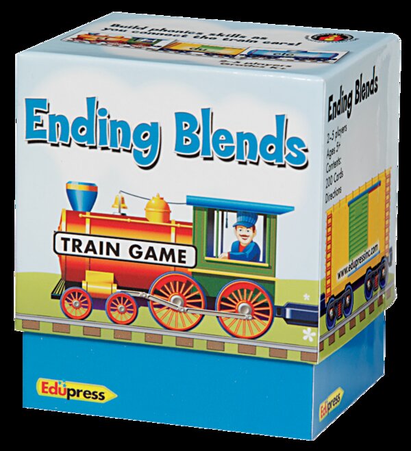 TCR62597 Phonics Train Game: Ending Blends Image