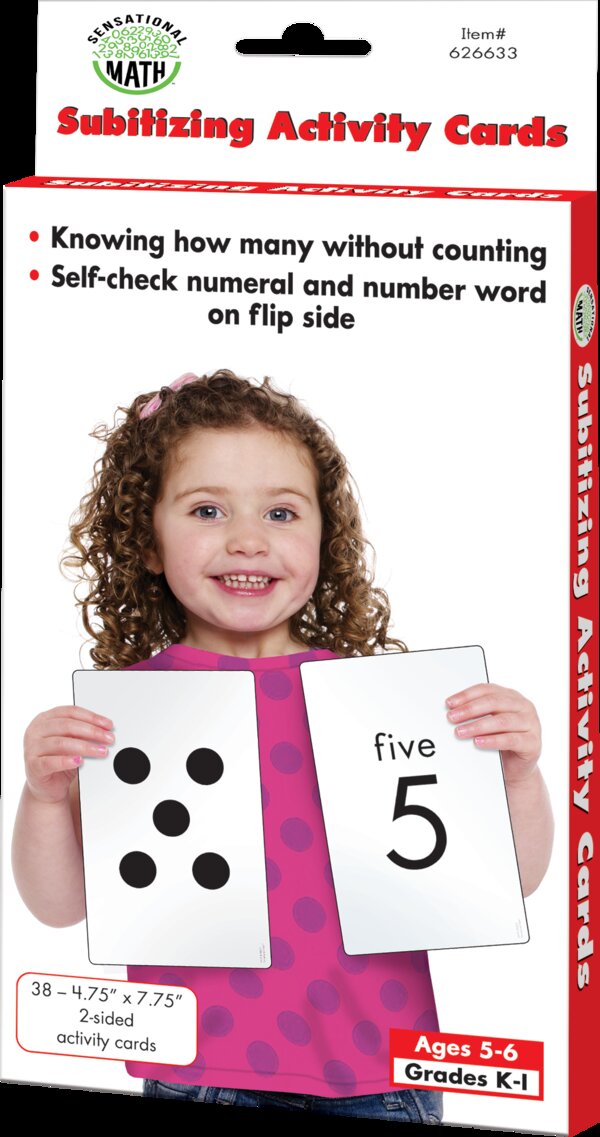 TCR626633 Sensational Math Subitizing Activity Cards Image