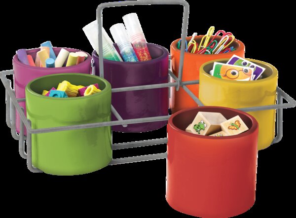 TCR626687 Sensational Classroom 6-Cup Caddy Image