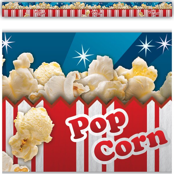 TCR63271 Popcorn Straight Border Trim Image