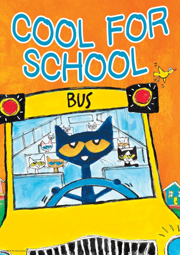 TCR63931 Pete the Cat Cool For School Positive Poster Image