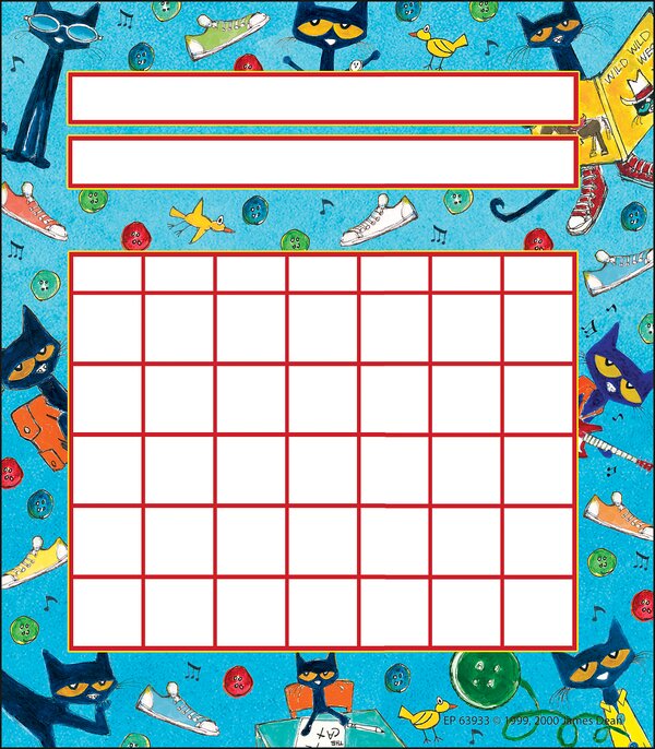 TCR63933 Pete the Cat Incentive Charts Image