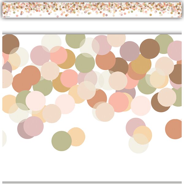 TCR6775 Calming Confetti Straight Border Trim Image