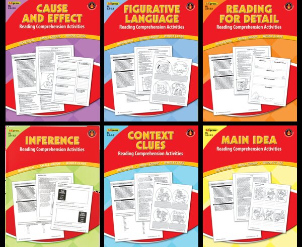 TCR68282 Reading Comprehension Book Set Red Level Image