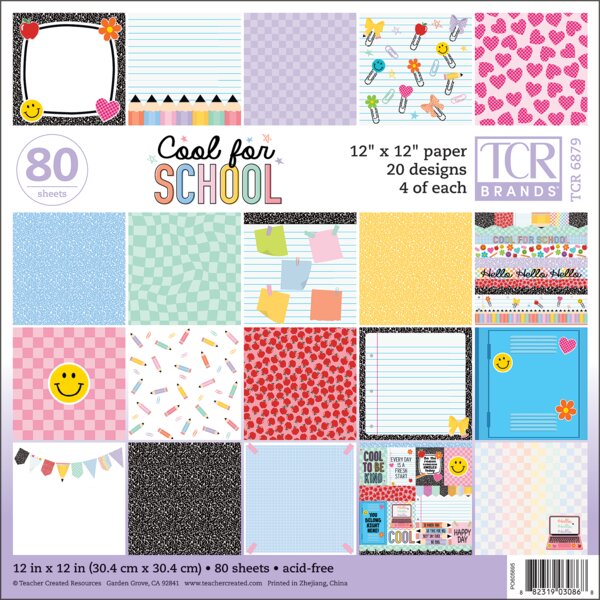 TCR6879 Cool for School Project Paper Image