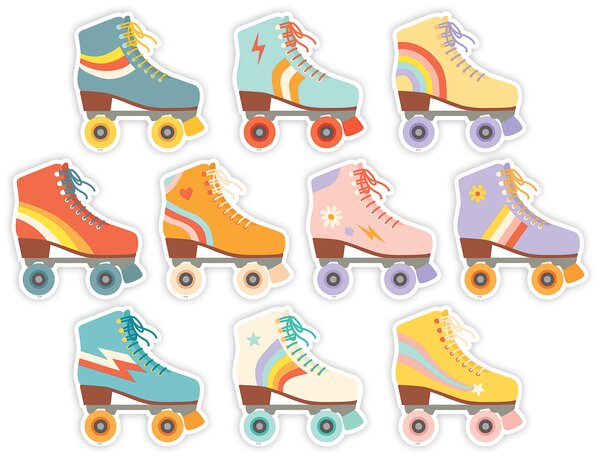 TCR6981 Roller Disco Skates Accents Image