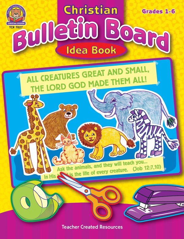 TCR7027 Christian Bulletin Board Idea Book Image