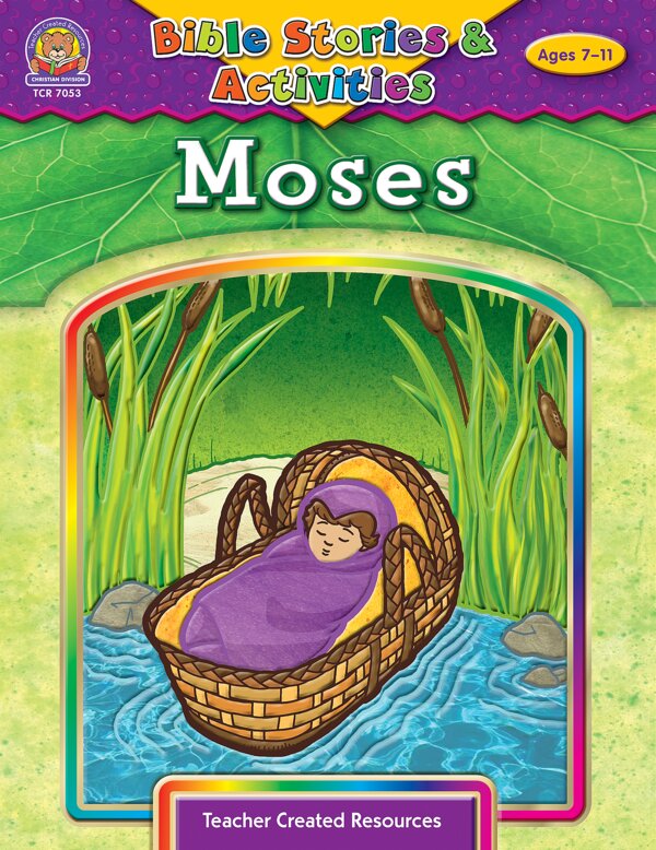 TCR7053 Bible Stories & Activities: Moses Image