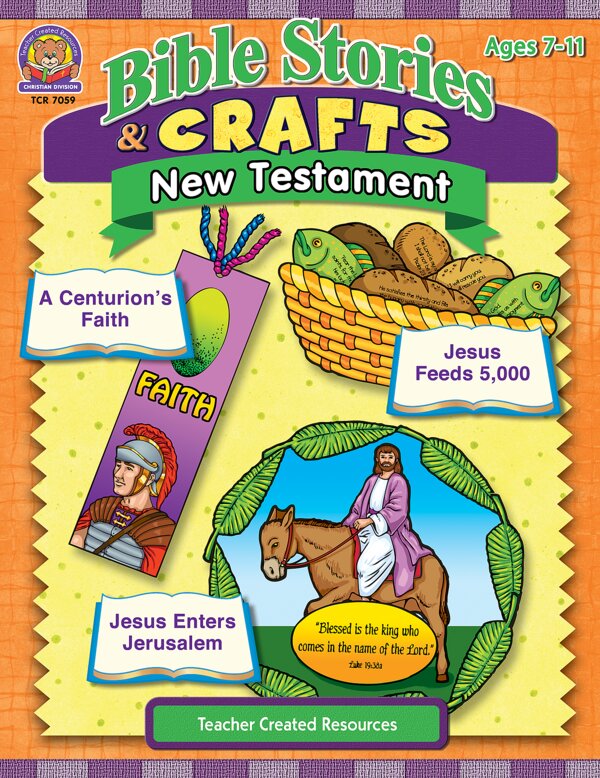 TCR7059 Bible Stories & Crafts: New Testament Image