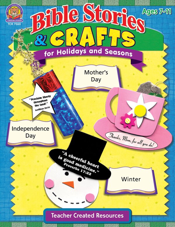 TCR7060 Bible Stories & Crafts for Holidays and Seasons Image