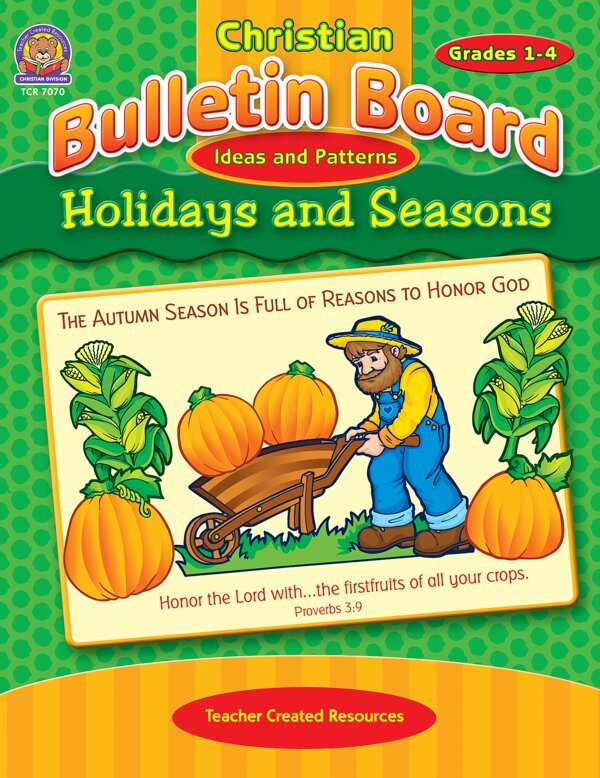 TCR7070 Christian Bulletin Board Ideas and Patterns: Holidays and Seasons Image