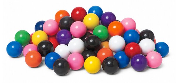 TCR741255 Solid-Colored Magnetic Marbles, Set of 50 Image