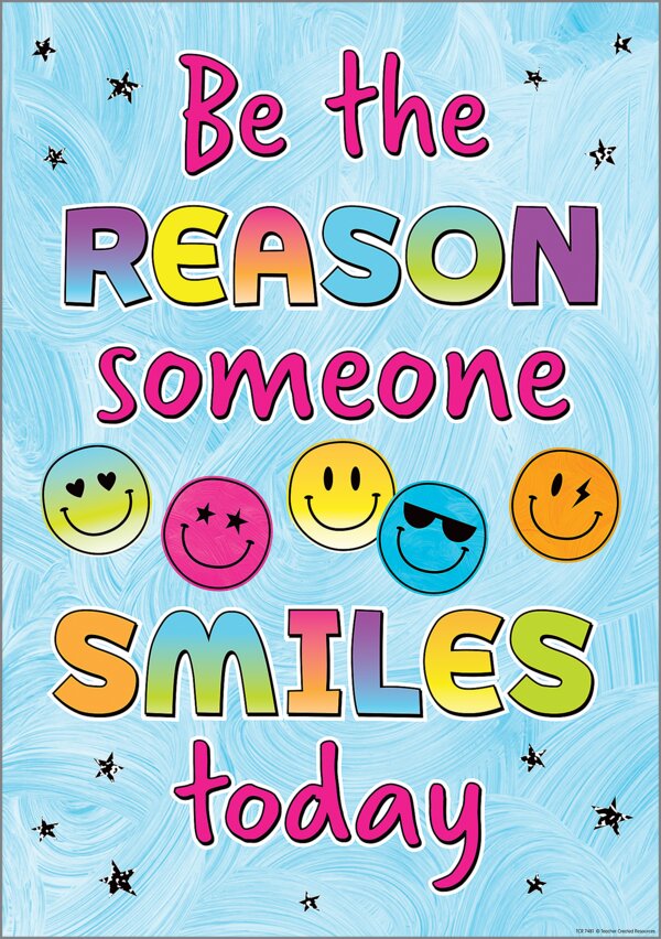 TCR7481 Be the Reason Positive Poster Image