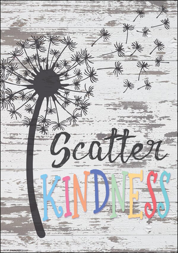 TCR7500 Scatter Kindness Positive Poster Image