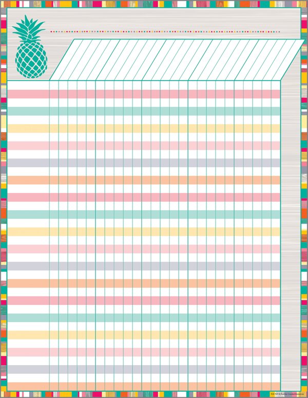 TCR7519 Tropical Punch Incentive Chart Image