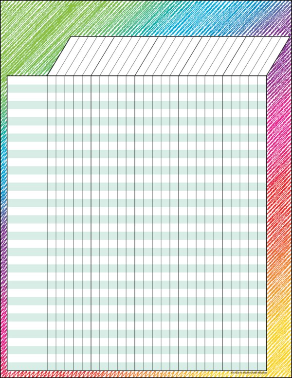 TCR7526 Colorful Scribble Incentive Chart Image