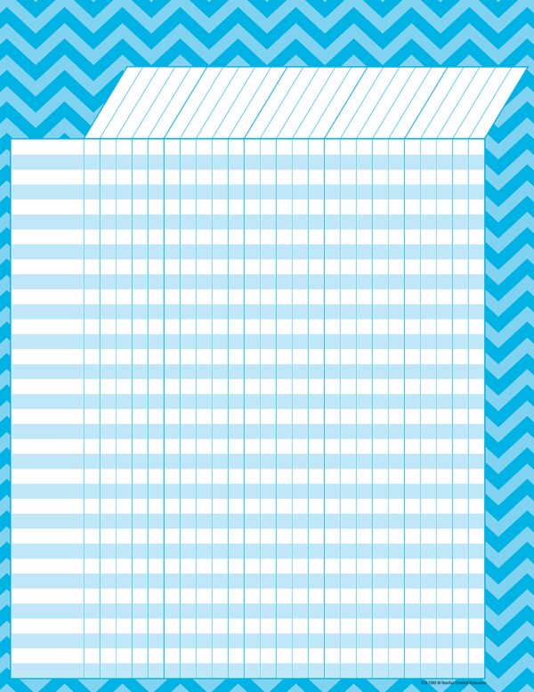 TCR7582 Aqua Chevron Incentive Chart Image