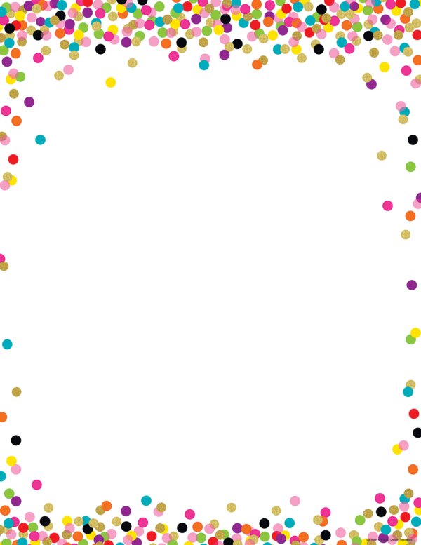 TCR7646 Confetti Blank Chart Image