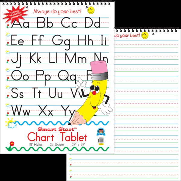 TCR76537 Smart Start Chart Tablet Image