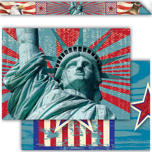 TCR76606 Americana Xtreme Double-Sided Border Image