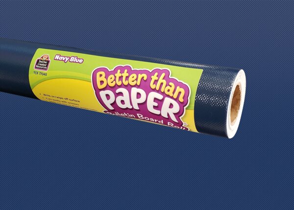 TCR77045 Navy Blue Better Than Paper Bulletin Board Roll Image