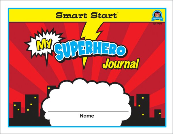 TCR77079 Superhero Smart Start K-1 Journal Image