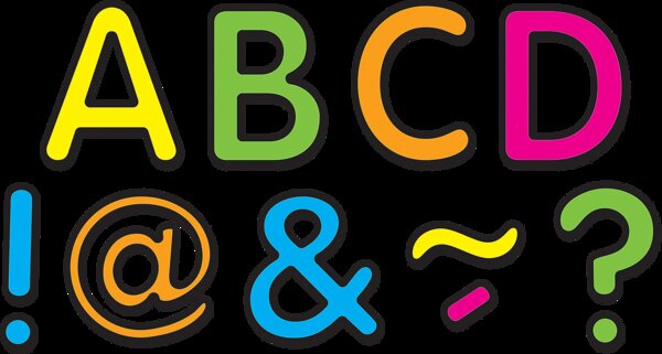 TCR77189 Neon Brights Classic 2" Magnetic Letters Image