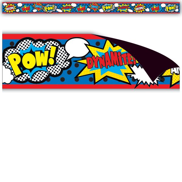 TCR77223 Superhero Magnetic Strips Image