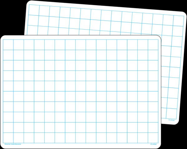 TCR77253 Double-Sided Math Grid Dry Erase Boards Image