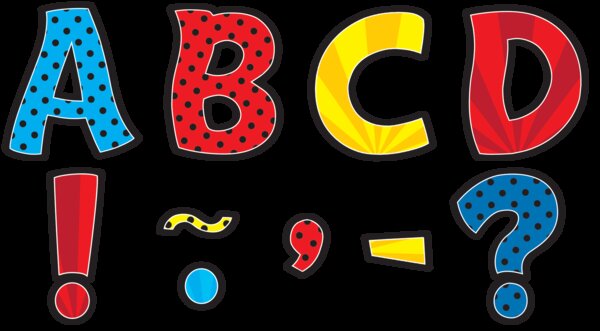 TCR77293 Superhero Funtastic 3" Magnetic Letters Image