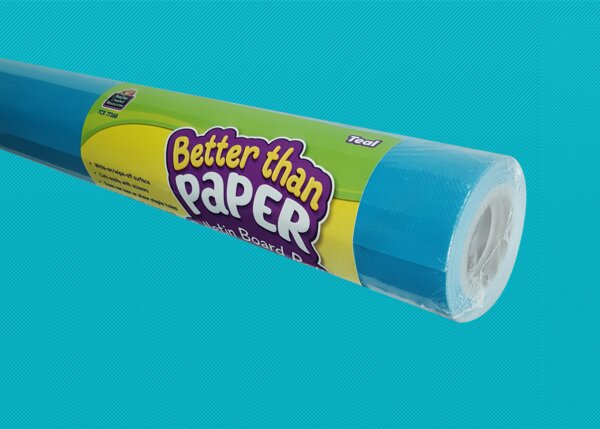 TCR77368 Teal Better Than Paper Bulletin Board Roll Image