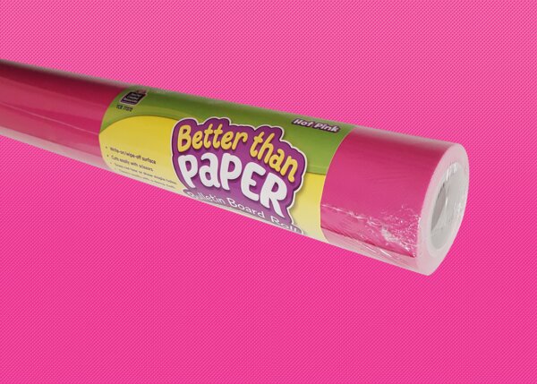 TCR77372 Hot Pink Better Than Paper Bulletin Board Roll Image