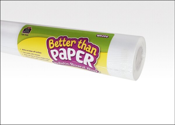 TCR77373 White Better Than Paper Bulletin Board Roll Image