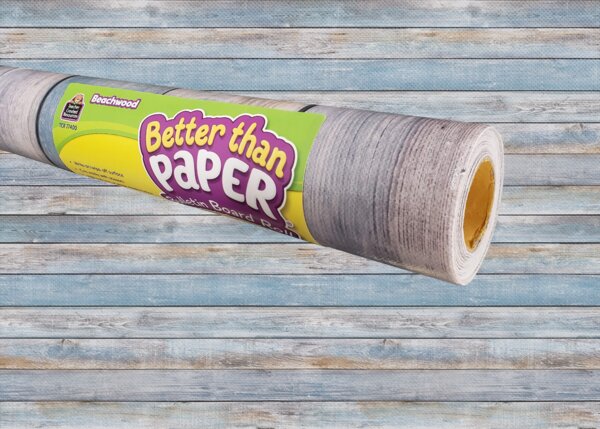 TCR77400 Beachwood Better Than Paper Bulletin Board Roll Image