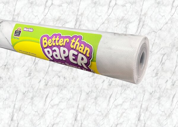 TCR77413 Marble Better Than Paper Bulletin Board Roll Image