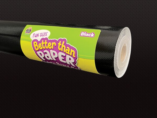 TCR77414 Fun Size Black Better Than Paper Bulletin Board Roll Image