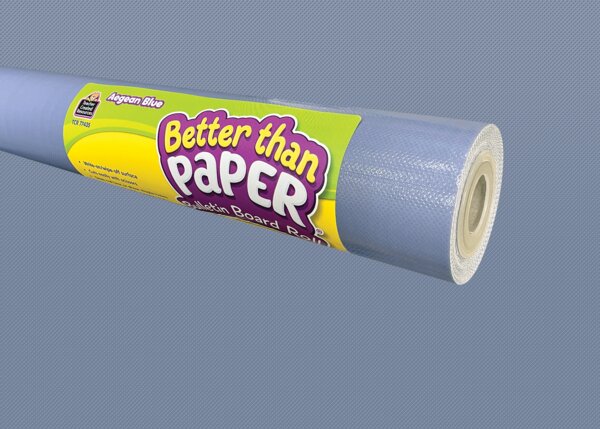 TCR77435 Aegean Blue Better Than Paper Bulletin Board Roll Image