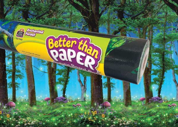 TCR77437 Enchanted Forest Better Than Paper Bulletin Board Roll Image